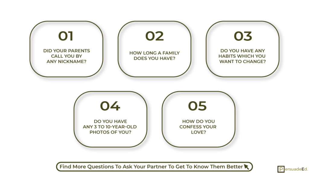 Serious Questions To Ask Your Partner To Get To Know Them Better