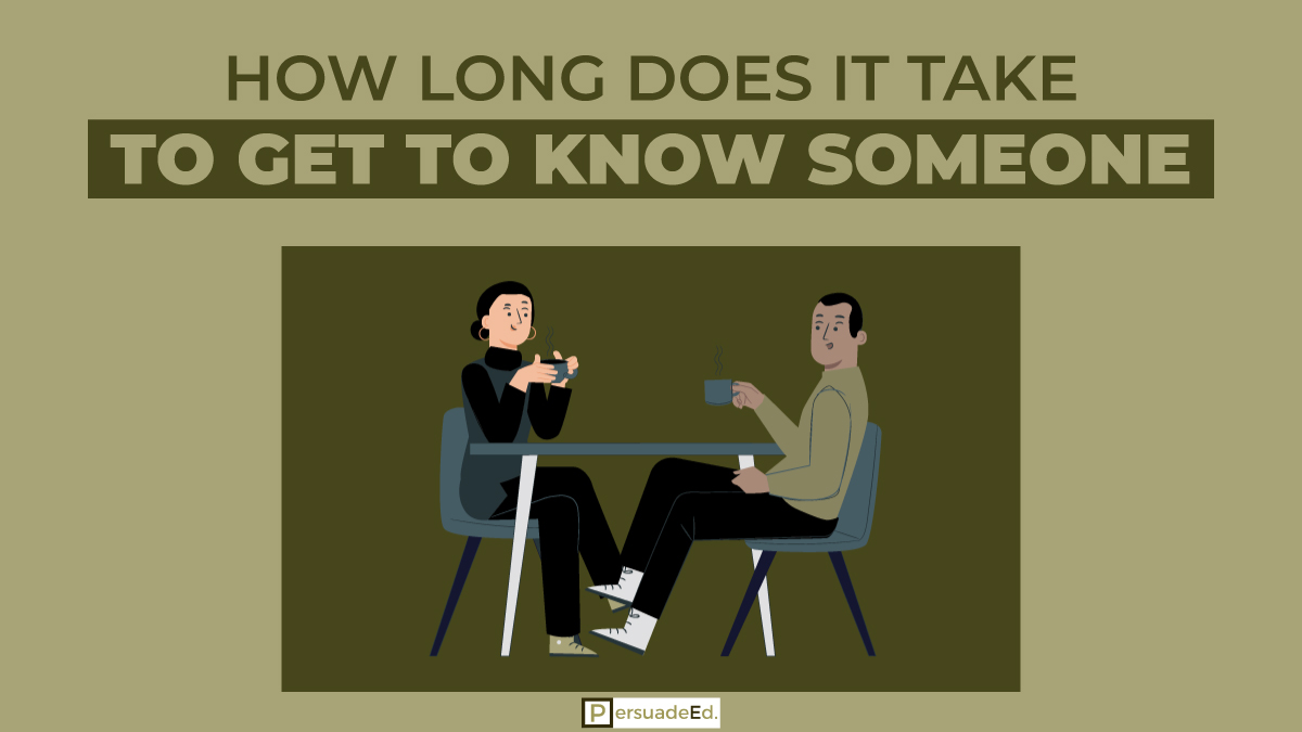 How Long Does It Take to Get to Know Someone